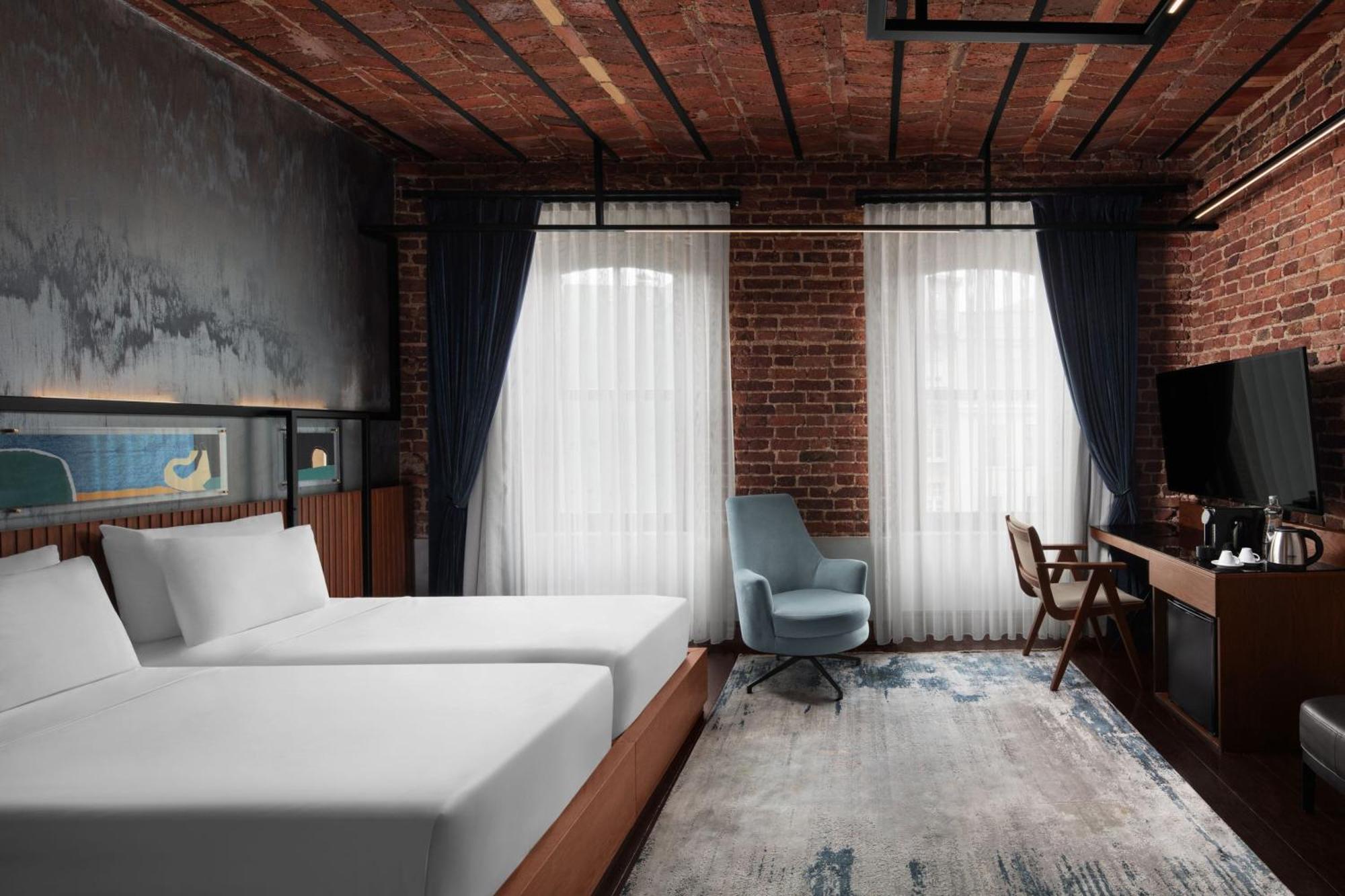 Decamondo Galata, A Tribute Portfolio Hotel Isztambul Kültér fotó A room at the hotel